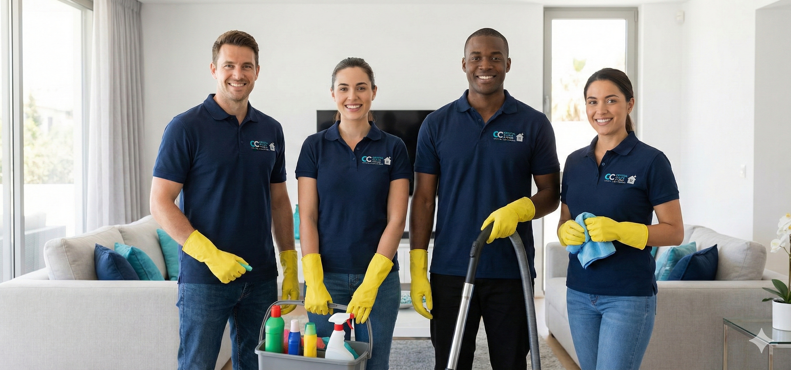 Η ομάδα της Crystal Clean